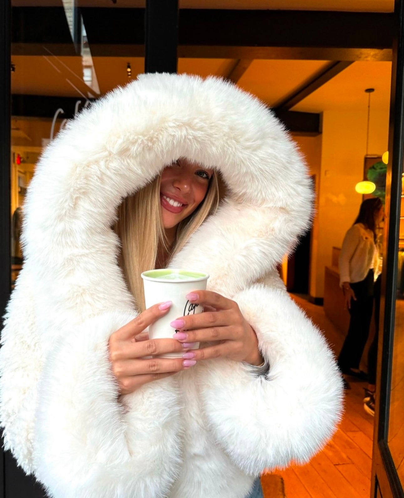 Ashley fur coat – Cali & Kay